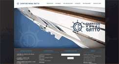 Desktop Screenshot of chantier-naval-gatto.com